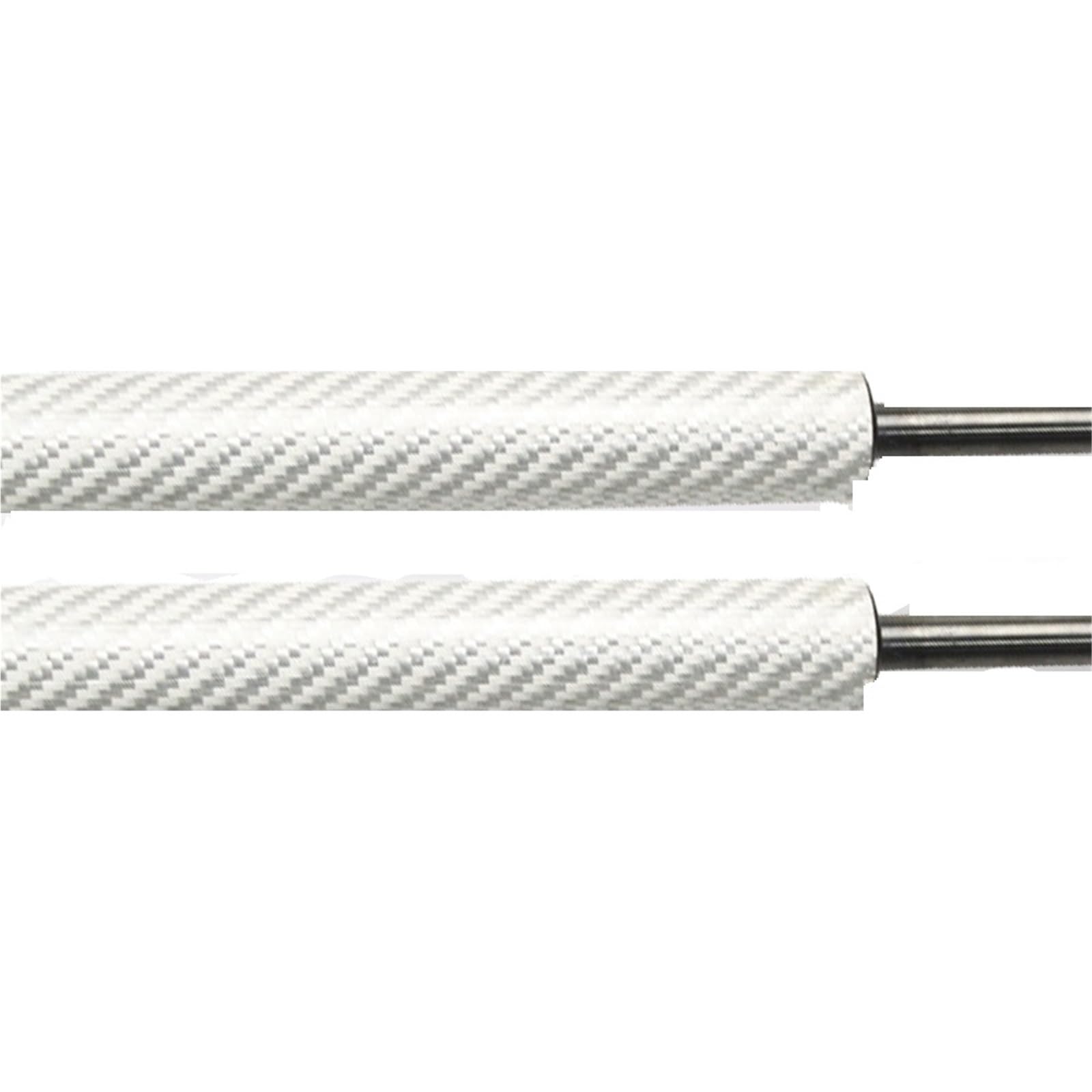 Heckklappendämpfer Für Kia Für Mohave Für Borrego SUV 2009-2019 Kofferraum Gasdruckfedern Federn Dämpfer Kofferraum Gasfeder(Silver Carbon Fiber) von OUVECR