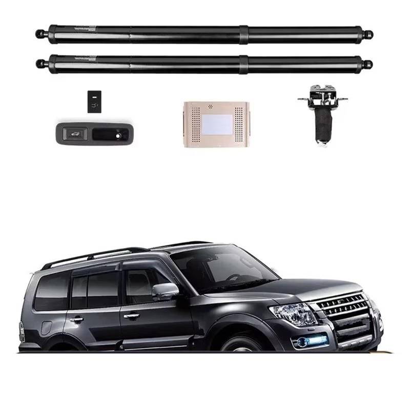 Heckklappendämpfer Für Mitsubishi Für Pajero 2012-2018 Elektrische Heckklappe Intelligente Automatische Saugschloss Änderung Automotive Liefert Kofferraum Gasfeder(with Kick Sensor) von OUVECR