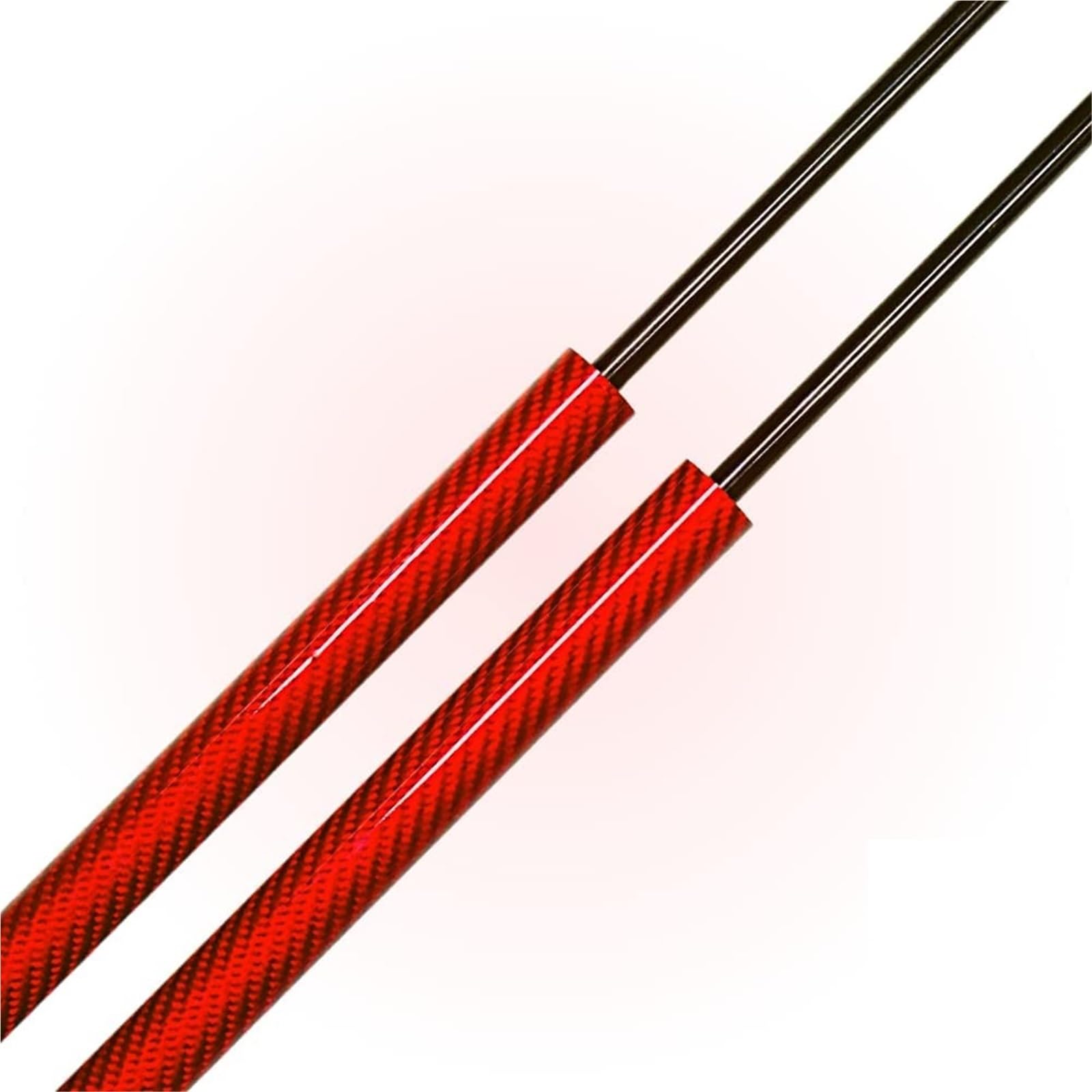 Heckklappendämpfer Für Nissan Für Murano 2nd Z51 SUV Mit Power Heckklappe 2008-2014 Hinten Heckklappe Boot Gas Spring Shock Heben Unterstützung Kofferraum Gasfeder(Red Carbon Fiber) von OUVECR