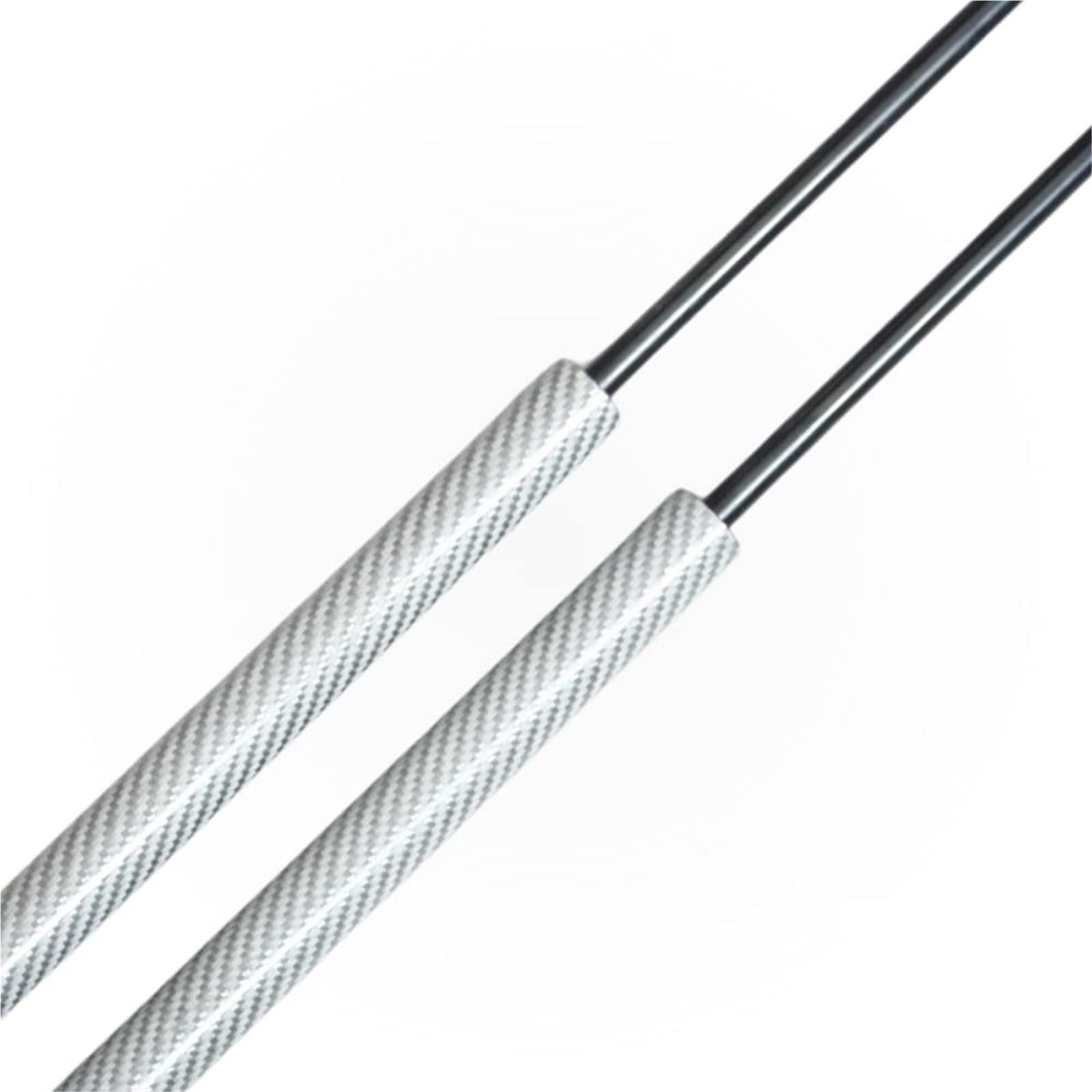 Heckklappendämpfer Für Nissan Für Murano 2nd Z51 SUV Mit Power Heckklappe 2008-2014 Hinten Heckklappe Boot Gas Spring Shock Heben Unterstützung Kofferraum Gasfeder(Silver Carbon Fiber) von OUVECR