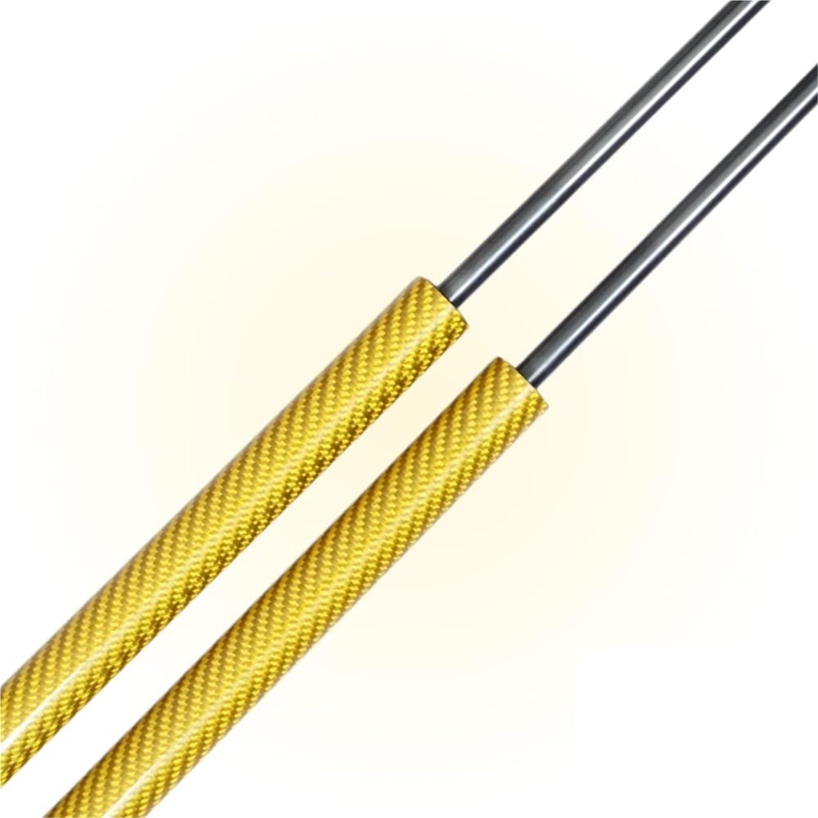 Heckklappendämpfer Für Nissan Für Murano 2nd Z51 SUV Mit Power Heckklappe 2008-2014 Hinten Heckklappe Boot Gas Spring Shock Heben Unterstützung Kofferraum Gasfeder(Yellow Carbon Fiber) von OUVECR