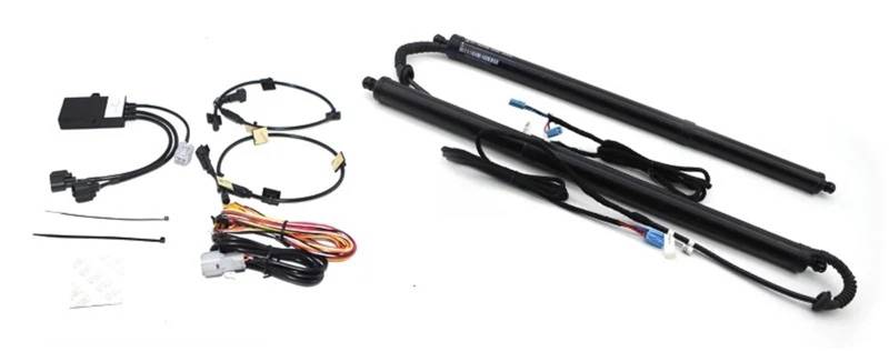 Heckklappendämpfer Für Skoda Für Octavia A7 2017~2024 Auto Power Stamm Lift Elektrische Hatch Heckklappe Heckklappe Strut Auto Hinten Tür Antrieb Kofferraum Gasfeder(with Foot Sensor) von OUVECR