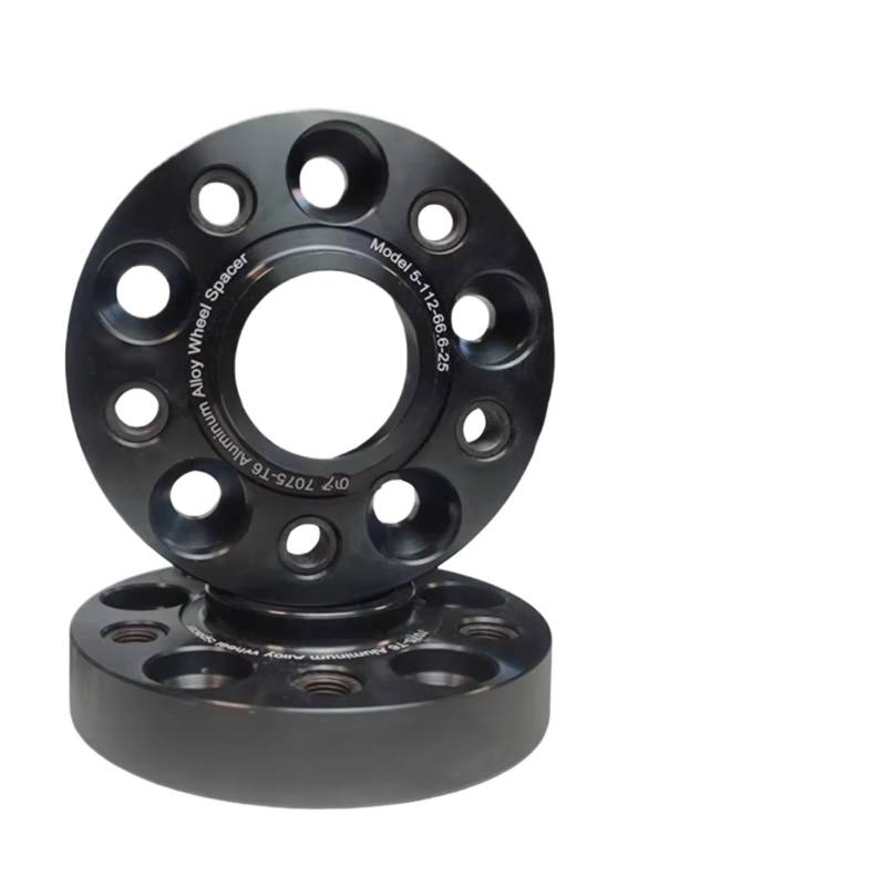 Spurplatten Distanzscheibe Für 1/3/4/5/7/8Serie I3 I4 Ix Ix3 M3 X3 X4 X4M X5 X6 X7 Z4 Aluminium Legierung Rad Spacer 5x112 CB 66,6mm Spurverbreiterung(30mm-BK) von OUVECR