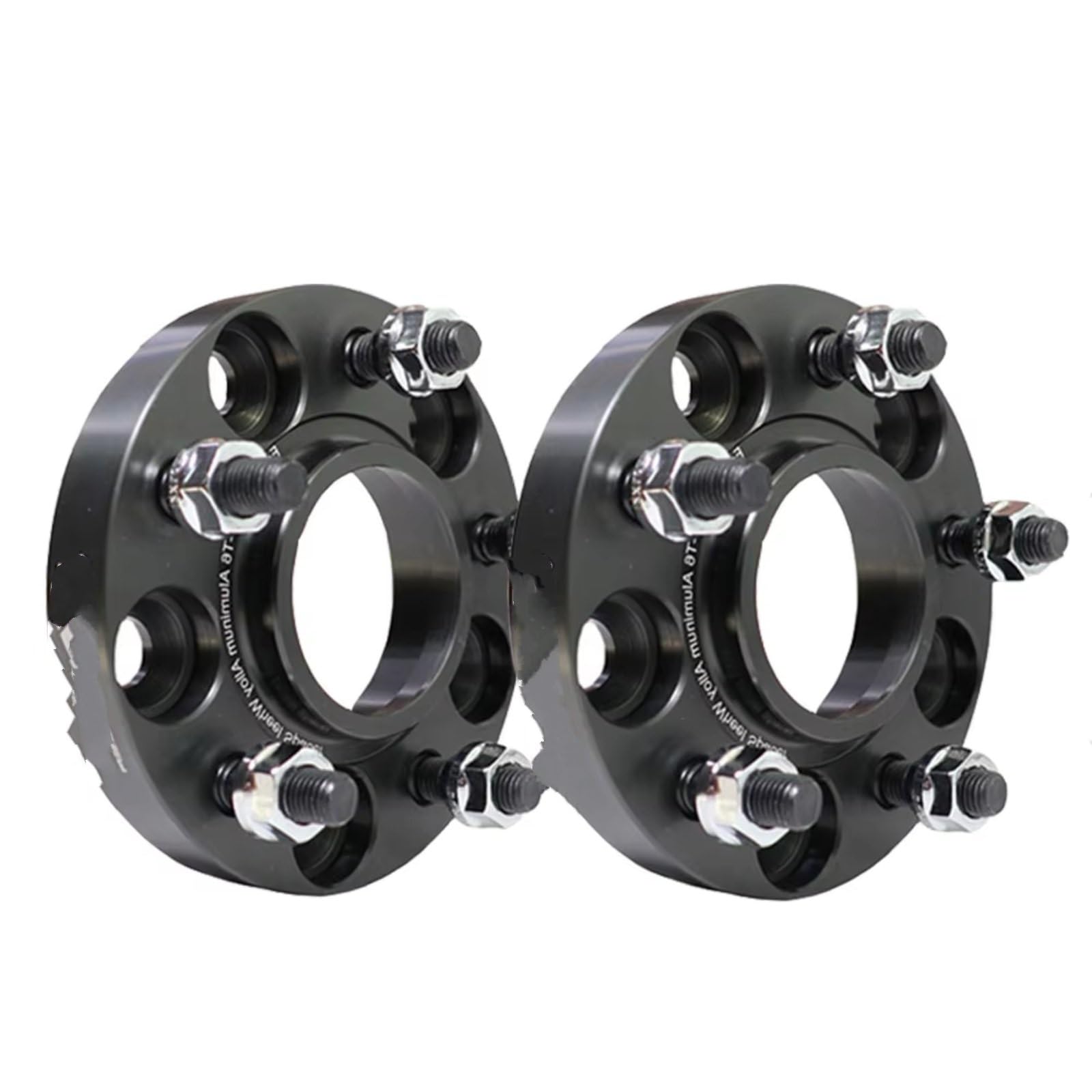 Spurplatten Distanzscheibe Für 1/3/4/5/7/8Serie I3 I4 Ix Ix3 M3 X3 X4 X4M X5 X6 X7 Z4 Aluminium Legierung Rad Spacer 5x112 CB 66,6mm Spurverbreiterung(Spacer 20mm-BK) von OUVECR