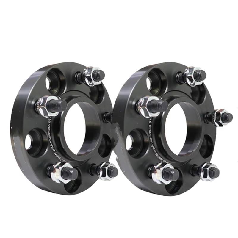 Spurplatten Distanzscheibe Für Chevrolet Für Corvette C8 2020-2024 5x120 CB 66,9mm M14x1.5 T6-7075 Geschmiedet Aluminium Legierung Rad Spacer Adapter Spurverbreiterung(2pcs) von OUVECR