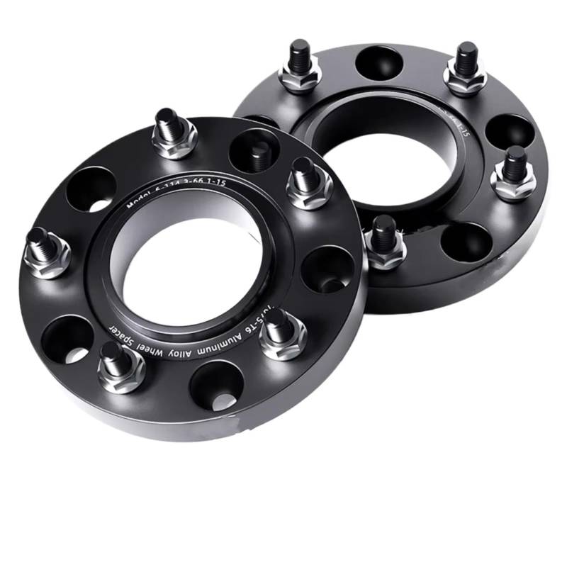 Spurplatten Distanzscheibe Für Dodge Für Charger/SRT 2005-2023 Flanschplatte T6-7075 Spurverbreiterungen Aluminiumnabe Verbreiterter Adapter Spurverbreiterung(2pcs 20mm) von OUVECR