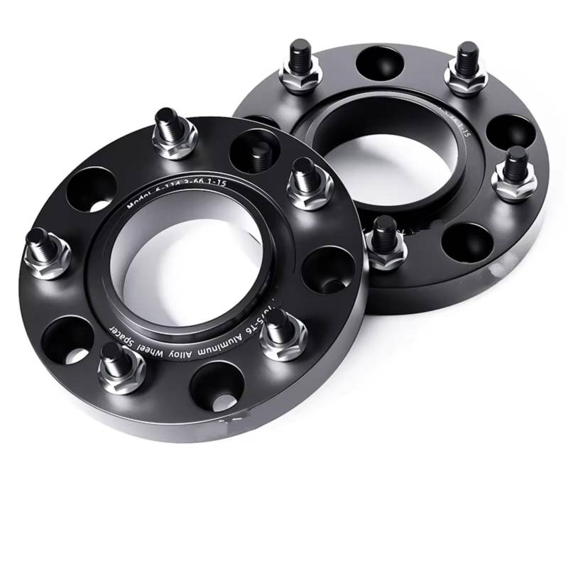 Spurplatten Distanzscheibe Für Geely Für Coolray 2022-2024 Flansch Platte T6-7075 Spurverbreiterungen Aluminium Legierung Hub Verbreitert Adapter 5X 114,3 54,1 M12 X 1,5 Spurverbreiterung(2pcs 35mm) von OUVECR