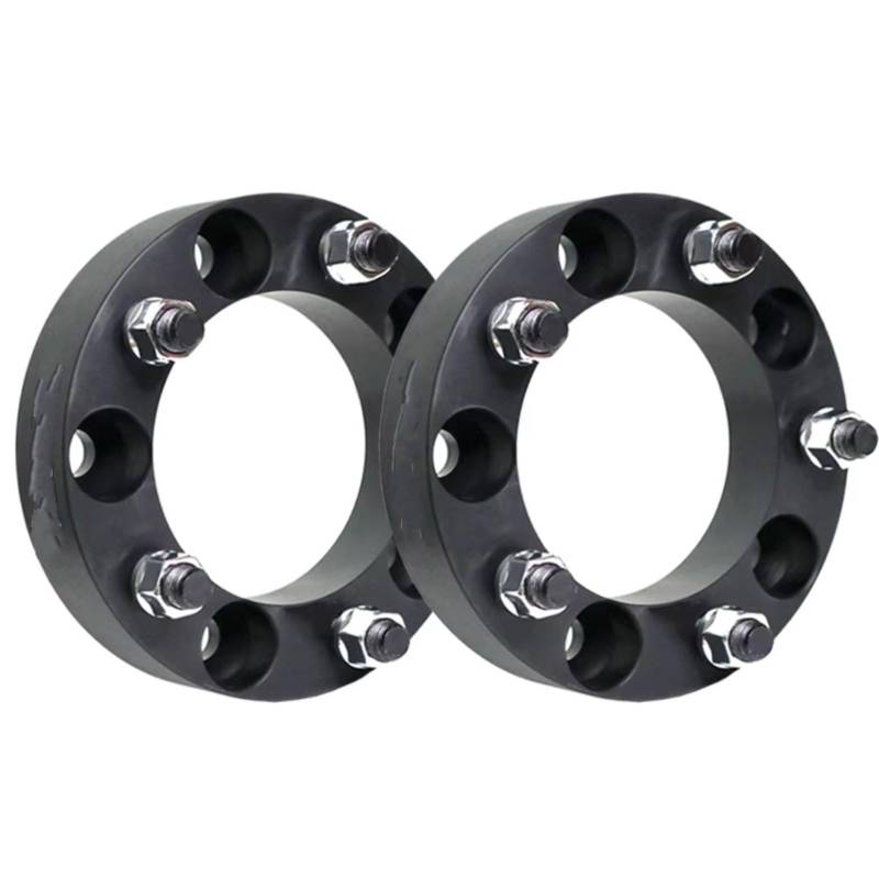 Spurplatten Distanzscheibe Für Suzuki Für Jimny Für Sierra PCD 5x139,7 CB 108mm Aluminiumlegierung Hubcentric Rad Spacer Adapter Spurverbreiterung(Black 50mm) von OUVECR