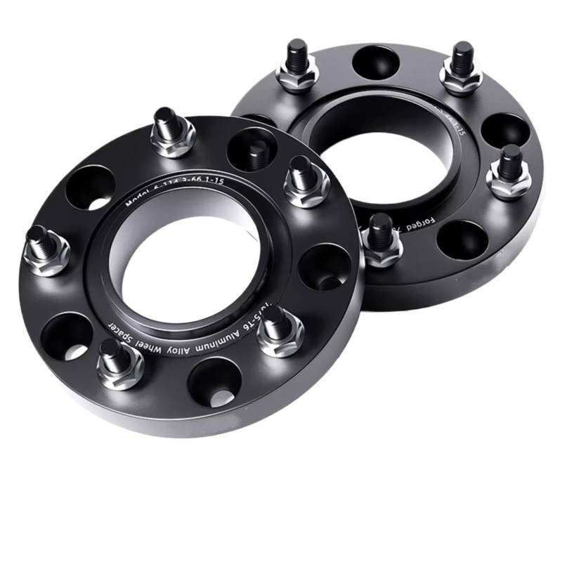 Spurplatten Distanzscheibe Für Toyota Für RAV4 Flansch Platte T6-7075 Spurverbreiterungen Aluminium Hub Verbreitert Adapter 5X 114,3 60,1 M12x 1,5 Spurverbreiterung(2pcs 30mm) von OUVECR