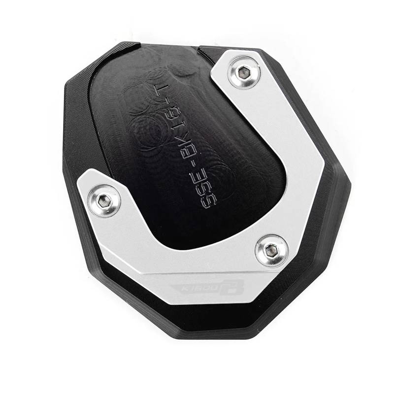 Für B&M&W K1600B K1600GT K1600GTL K1600 B GT GTL 2017-2022 2023 CNC Kickstand Fuß Seitenständer Verlängerungspolster Stützplatte Schlüsselanhänger von OUYRVAFDV
