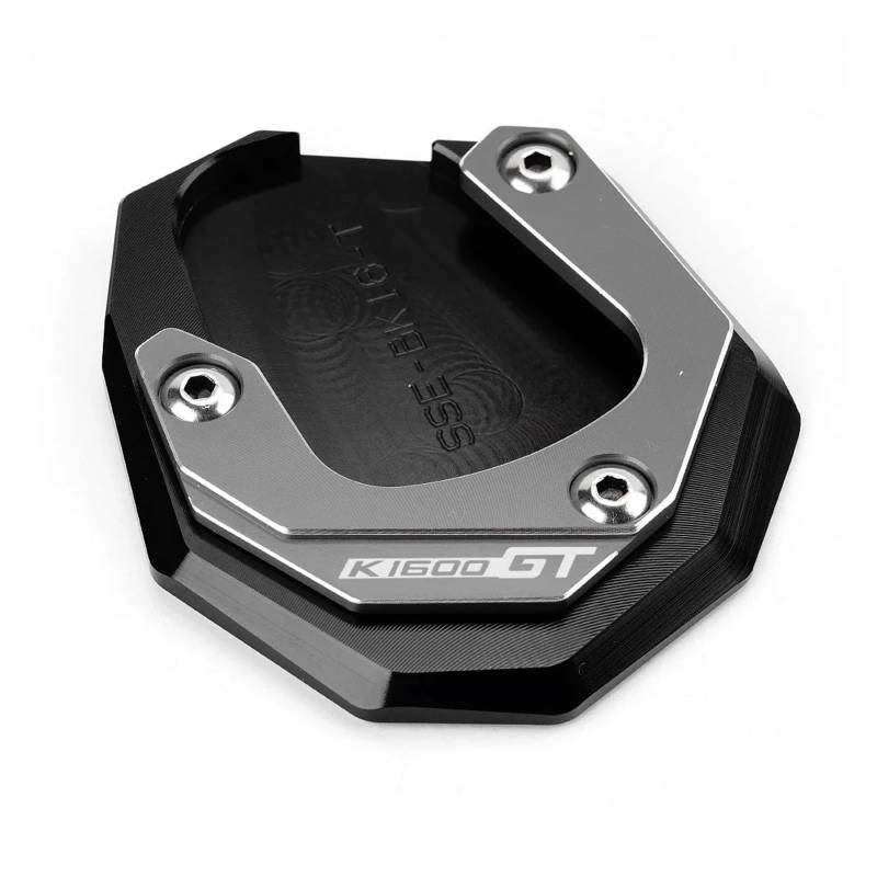 Für B&M&W K1600B K1600GT K1600GTL K1600 B GT GTL 2017-2022 2023 CNC Kickstand Fuß Seitenständer Verlängerungspolster Stützplatte Schlüsselanhänger von OUYRVAFDV