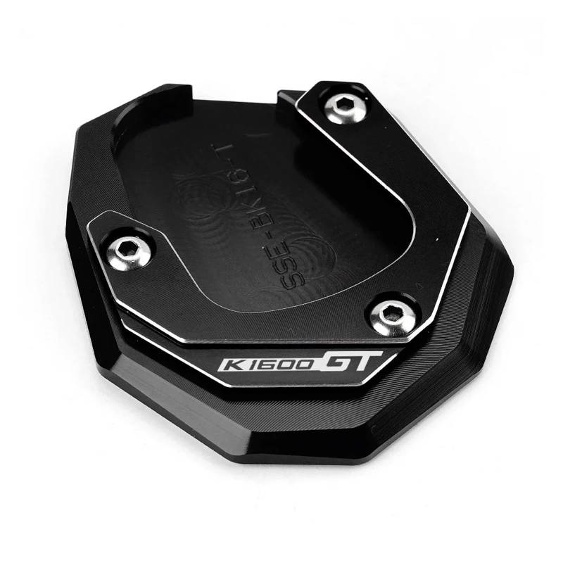 Für B&M&W K1600B K1600GT K1600GTL K1600 B GT GTL 2017-2022 2023 CNC Kickstand Fuß Seitenständer Verlängerungspolster Stützplatte Schlüsselanhänger von OUYRVAFDV