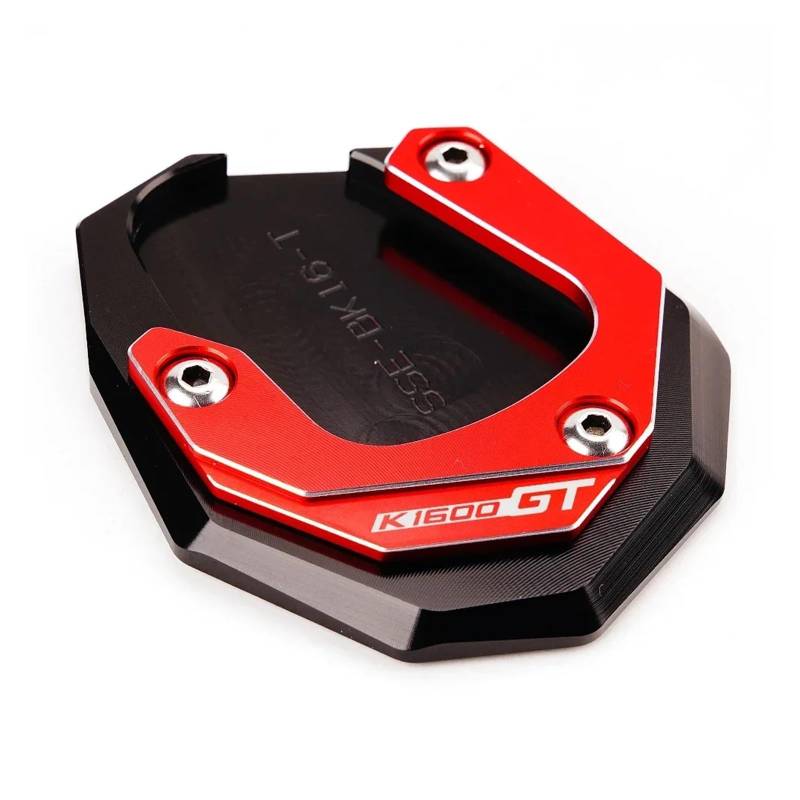 Für B&M&W K1600B K1600GT K1600GTL K1600 B GT GTL 2017-2022 2023 CNC Kickstand Fuß Seitenständer Verlängerungspolster Stützplatte Schlüsselanhänger von OUYRVAFDV