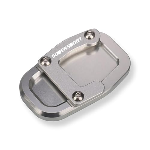Für Duc&ati Supersport 939 Supers Sport Motorrad CNC Kickstand Fuß Seitenständer Verlängerungspolster Stützplatte Vergrößern von OUYRVAFDV