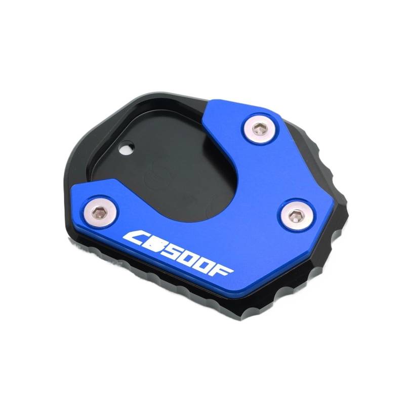 Für Hon&da CB500F CB 500F 2013-2023 Motorradzubehör CNC-Aluminium-Ständerverlängerung Fußseitenständerauflage Plattenvergrößerer von OUYRVAFDV