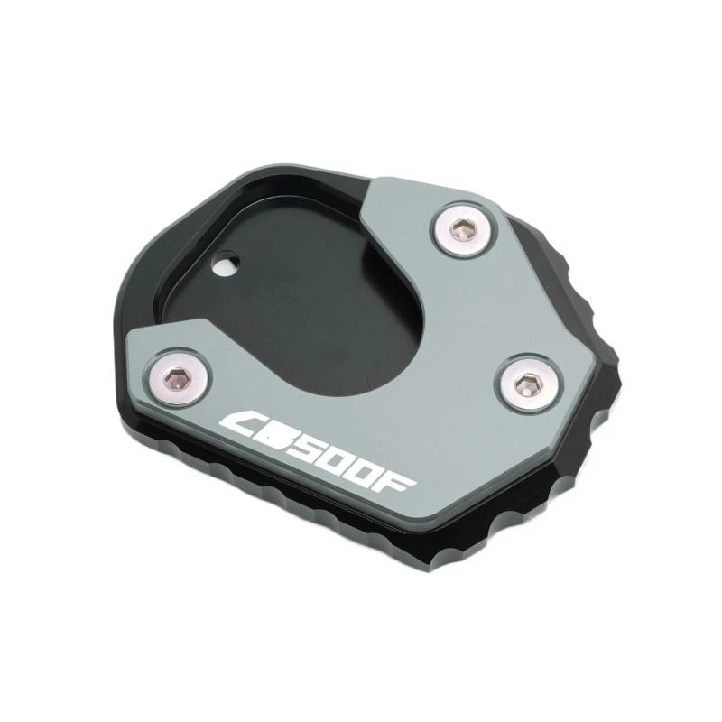 Für Hon&da CB500F CB 500F 2013-2023 Motorradzubehör CNC-Aluminium-Ständerverlängerung Fußseitenständerauflage Plattenvergrößerer von OUYRVAFDV