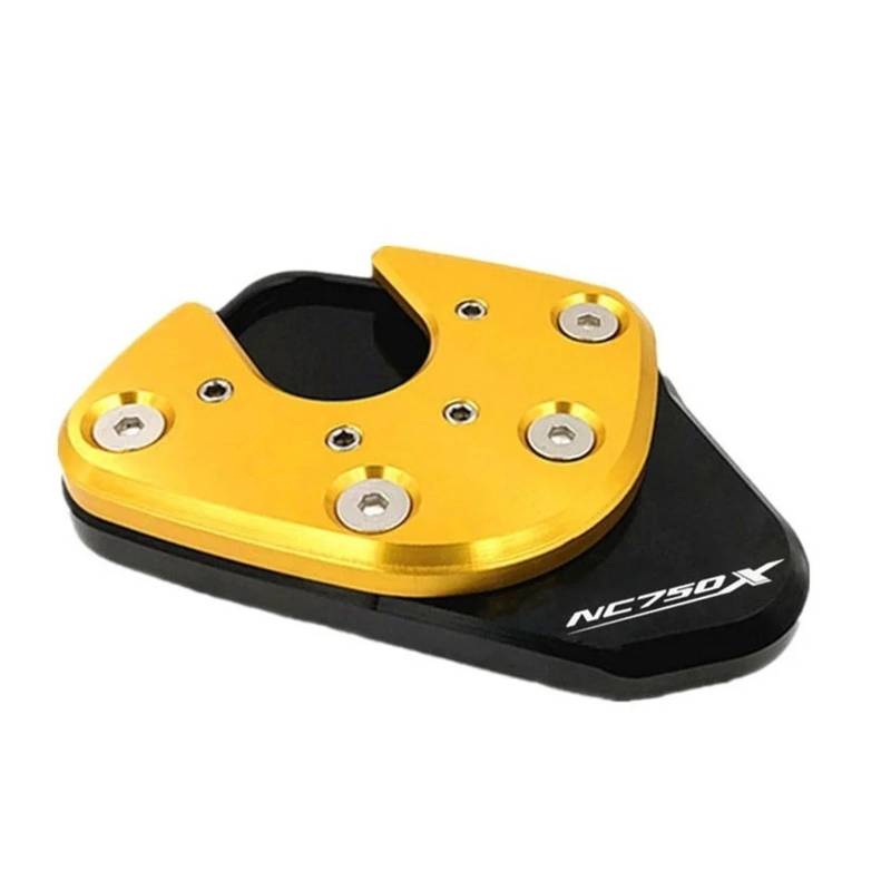 Für Hon&da NC750X NC 750X NC750 X 2014-2021 Motorrad CNC Fuß Seitenständer Pad Platte Ständer Vergrößerer Unterstützung Erweiterung von OUYRVAFDV