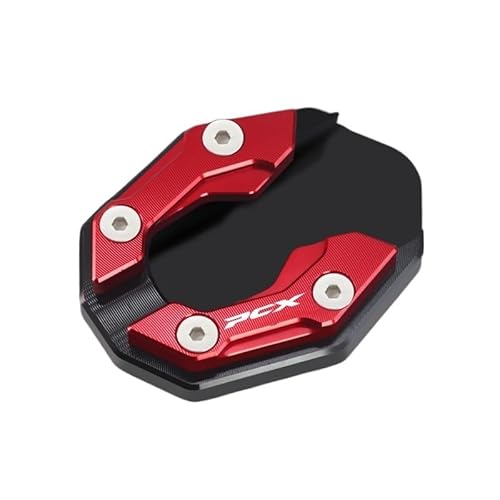 Für Hon&da PCX 125 155 160 PCX125 PCX155 PCX160 Motorrad CNC Kickstand Plate Extender Fuß Seitenständer Vergrößern Pad Zubehör von OUYRVAFDV