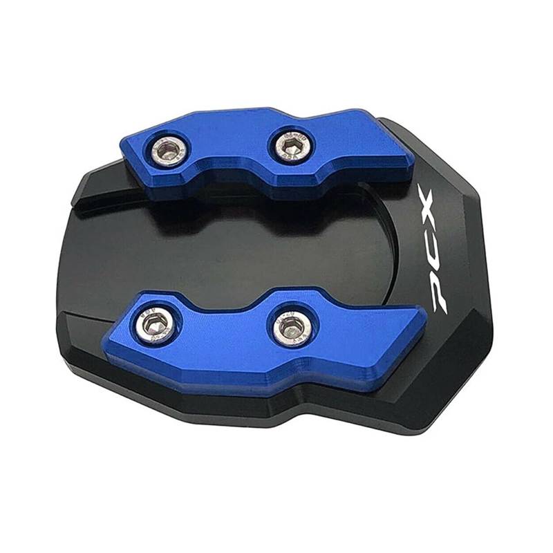 Für Hon&da PCX125 PCX 125 150 PCX150 PCX160 Motorrad CNC Kickstand Fuß Seitenständer Verlängerungspolster Stützplatte Vergrößern Ständer von OUYRVAFDV