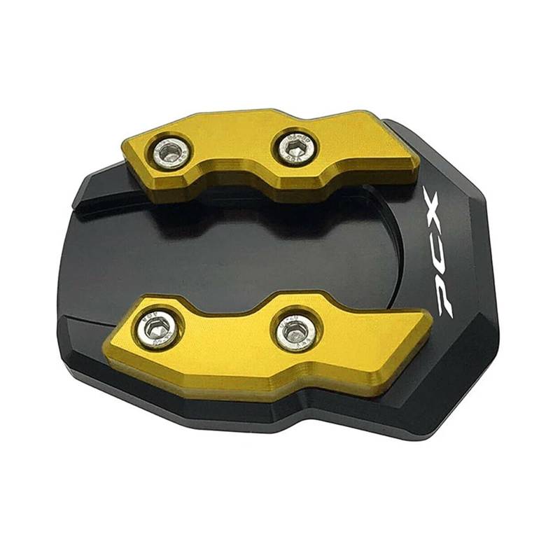 Für Hon&da PCX125 PCX 125 150 PCX150 PCX160 Motorrad CNC Kickstand Fuß Seitenständer Verlängerungspolster Stützplatte Vergrößern Ständer von OUYRVAFDV