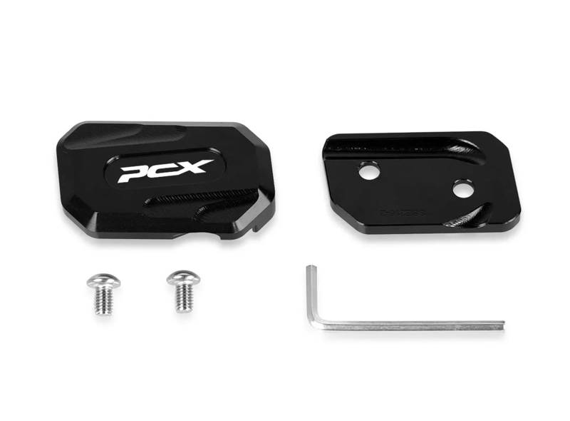 Moto Teile Für Hon&da PCX125 Pcx 125 2018-2023 2023 Motorrad Kickstand Vergrößerer Unterstützung Erweiterung Fuß Seite Stand Pad Platte von OUYRVAFDV