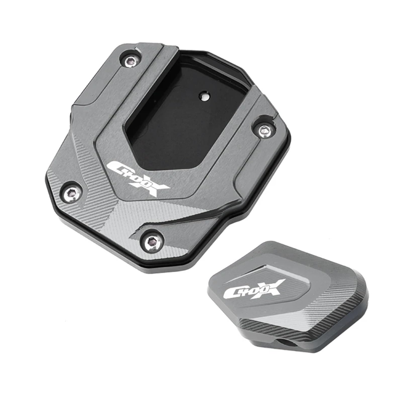 Motorrad CNC Fuß Seitenständer Pad Vergrößerungsunterstützung & Unterstützung Kickstand Spalte Hilfs Für B&M&W C400X C 400X 2019-2022 2023 Motorrad CNC Fuß Seitenständer Pad Vergrößerungsunterstützung & Unterstützung Kickstand Spalte Hilfs Für B&M&W C400X C 400X 2019-2022 2023 von OUYRVAFDV