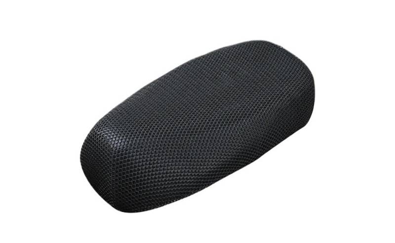 Motorrad Sitzkissen 3D Mesh Motorrad Sitzbezug Sonnenschutz Atmungsaktiv Roller Elektro-Bike Sitzbezug Anti-Rutsch-Abdeckung Gitter Schutzpolster Sommer von OUYRVAFDV