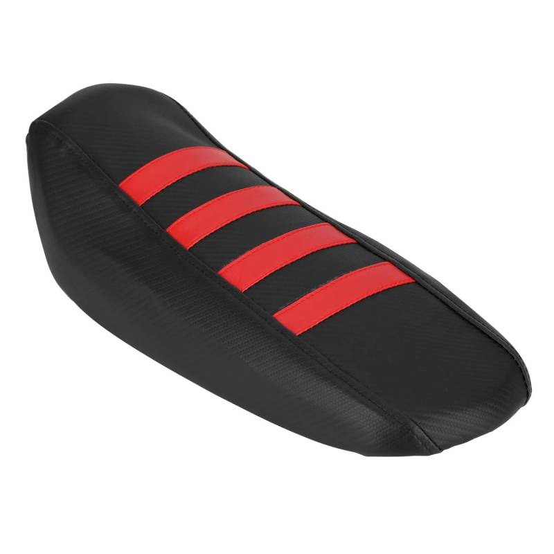 Motorrad Sitzkissen Für SURRON Light Bee SX Segway X160 X260 Motocross Gestreifter Weicher Sitzbezug, Verdickter PVC-Anti-Rutsch-Bezug, Kissen, Wasserdicht von OUYRVAFDV