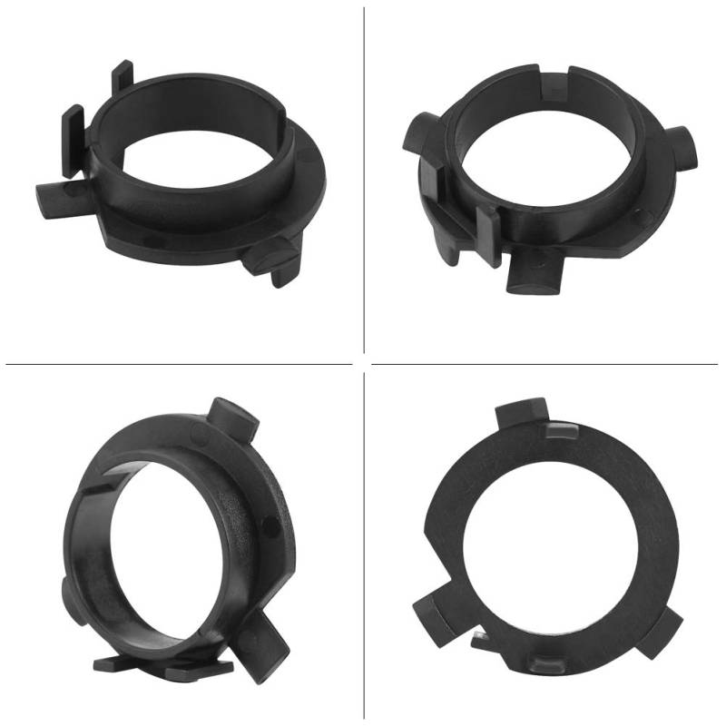1 Paar H7 LED -Scheinwerferadapter -Halterhalter -Scheinwerferlampenlampe Retainer Adapter Holder Sockets für K4 K5 Santa Fe von OVAQUIXI