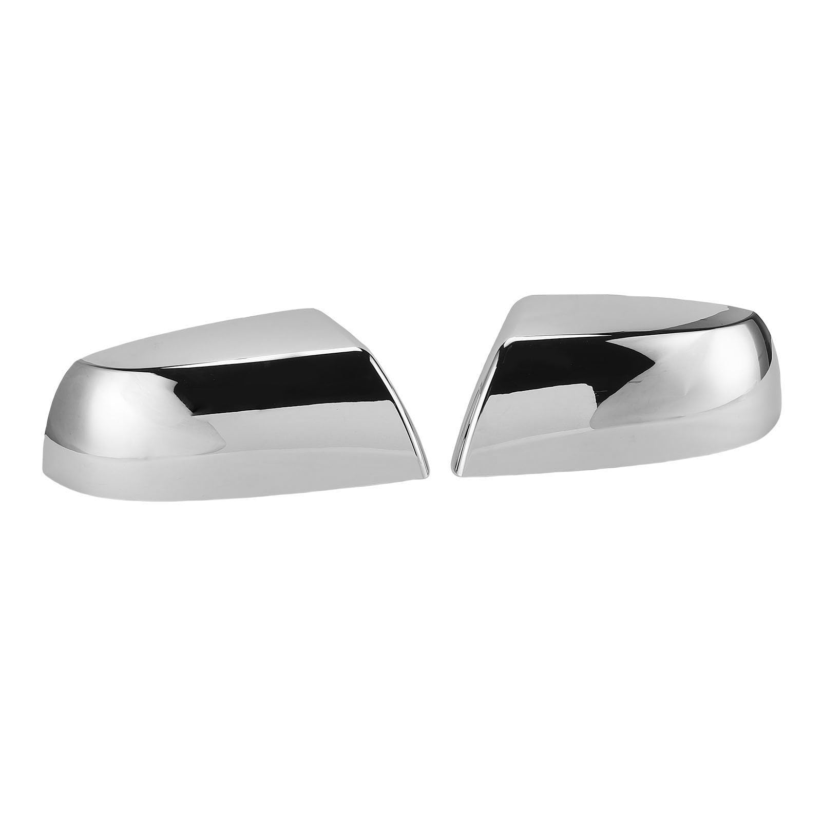 2 PCs Linke Rechte Seitenflügelspiegel-Abdeckkappen 87915 0C040 87945 0C020 für 2008-2022 (Elektropliert) von OVAQUIXI