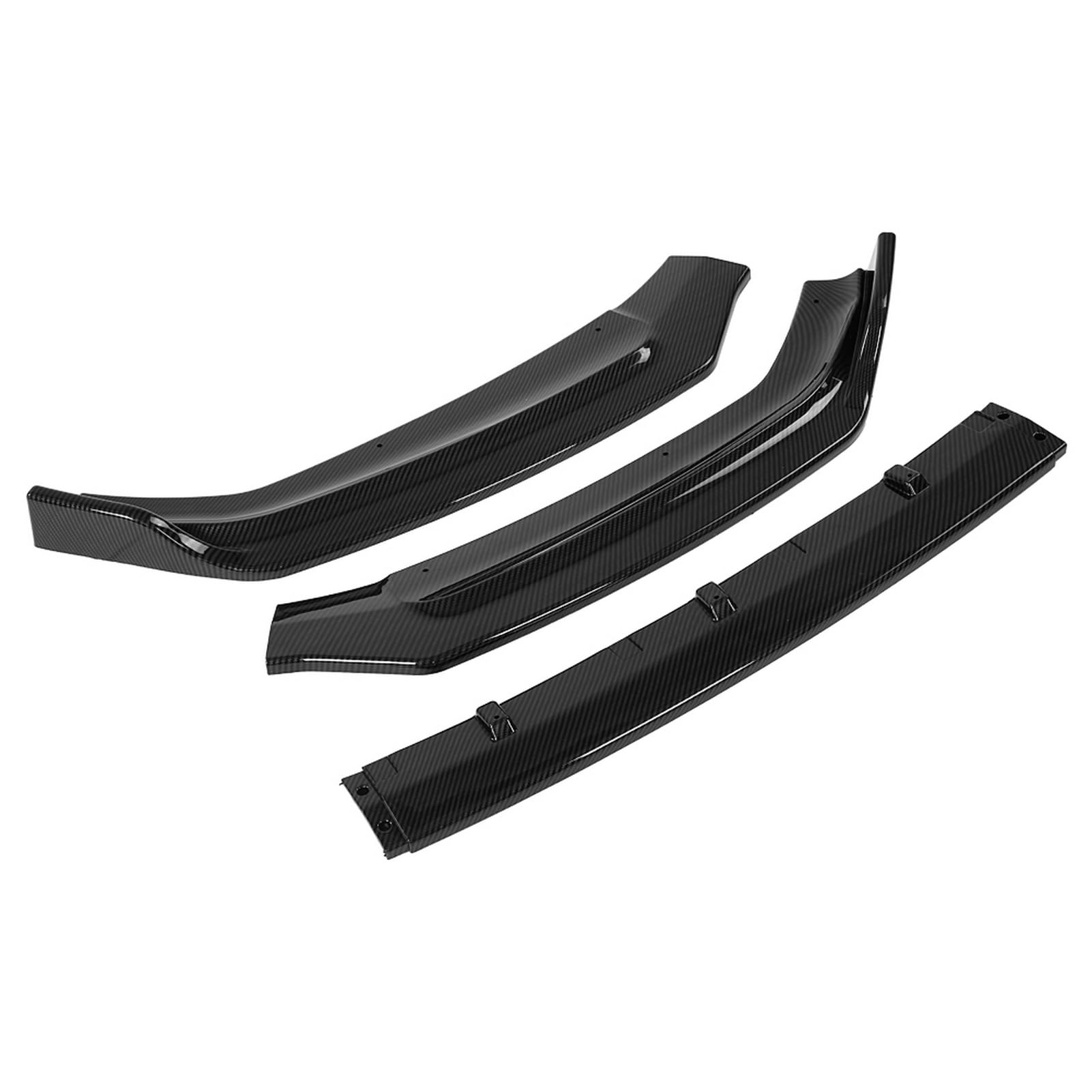 Auto-Front-Stoßfänger-Lippensplitter, Hergestellt mit ABS-Kunststoff, Verbessertem Schutz, Stilvolles Design, B9 17-18, Wird mit 3-propcs-Add auf Lippen Geliefert, für Sportback B9 Passt Auto-Front-Stoßfänger-Lippensplitter, Hergestellt mit ABS-Kunststoff, Verbessertem Schutz, Stilvolles Design, B9 17-18, Wird mit 3-propcs-Add auf Lippen Geliefert, für Sportback B9 Passt von OVAQUIXI