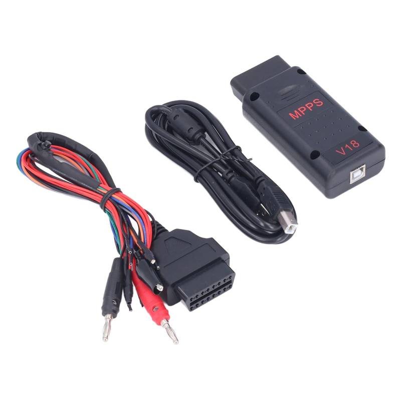OVAQUIXI MPPS V18 ECU -Chip -Tuning -Scanner, Lese-/Schreibmikro, Flash, EEPROM mit Diagnosetool, für, Car Scan -Tool von OVAQUIXI
