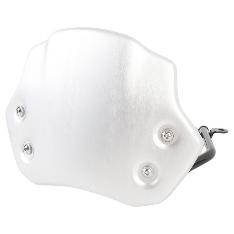 OVAQUIXI -Windschutzscheiben-Windschutzscheibe-Windschutz-Deflektor füR R Neun T Reiner Rennfahrer Scrambler Urban GS 2014-2023 (Silver) von OVAQUIXI