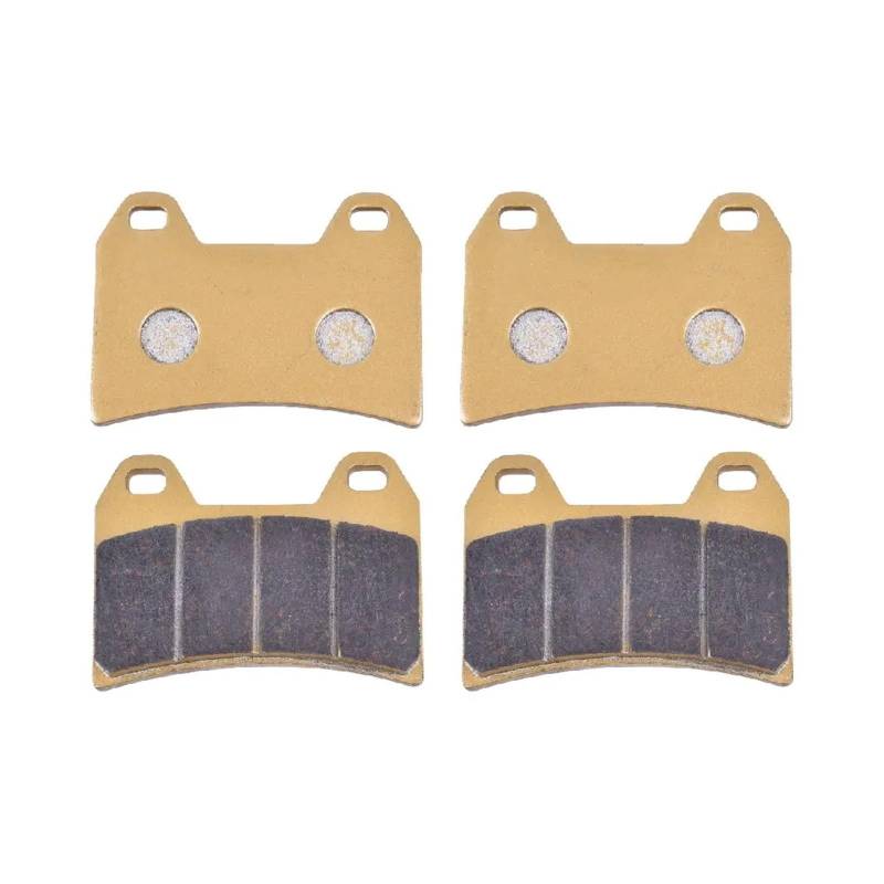 Bremsklötze Für Ducati ST2 ST3 Für ST4S ST4 1200 1100 Für Multistrada 1997-2013 Vorne Hinten Bremsbeläge Motorrad Bremsbeläge Set Motorrad-Bremsbeläge (Größe : 2 Pairs Front) von OVOPAN