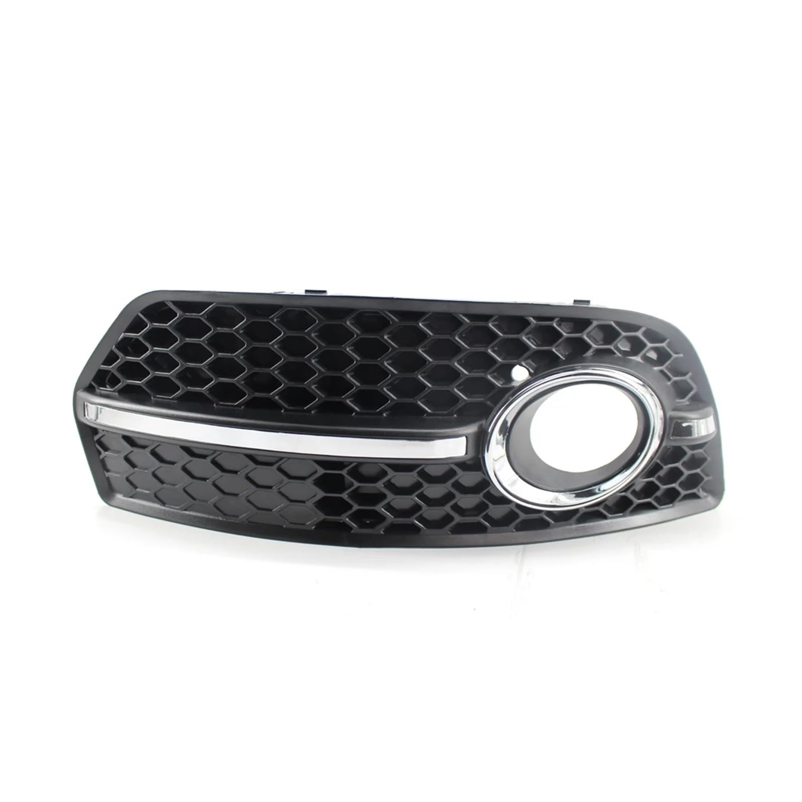 1 Paar links rechts Auto-Frontstoßstange Nebelscheinwerfer-Abdeckungsgitter Chrom kompatibel for Audi Q5 2009 2010 2011 2012 Ersatz-Nebelscheinwerfergitter(Right) von OVWIOQJC