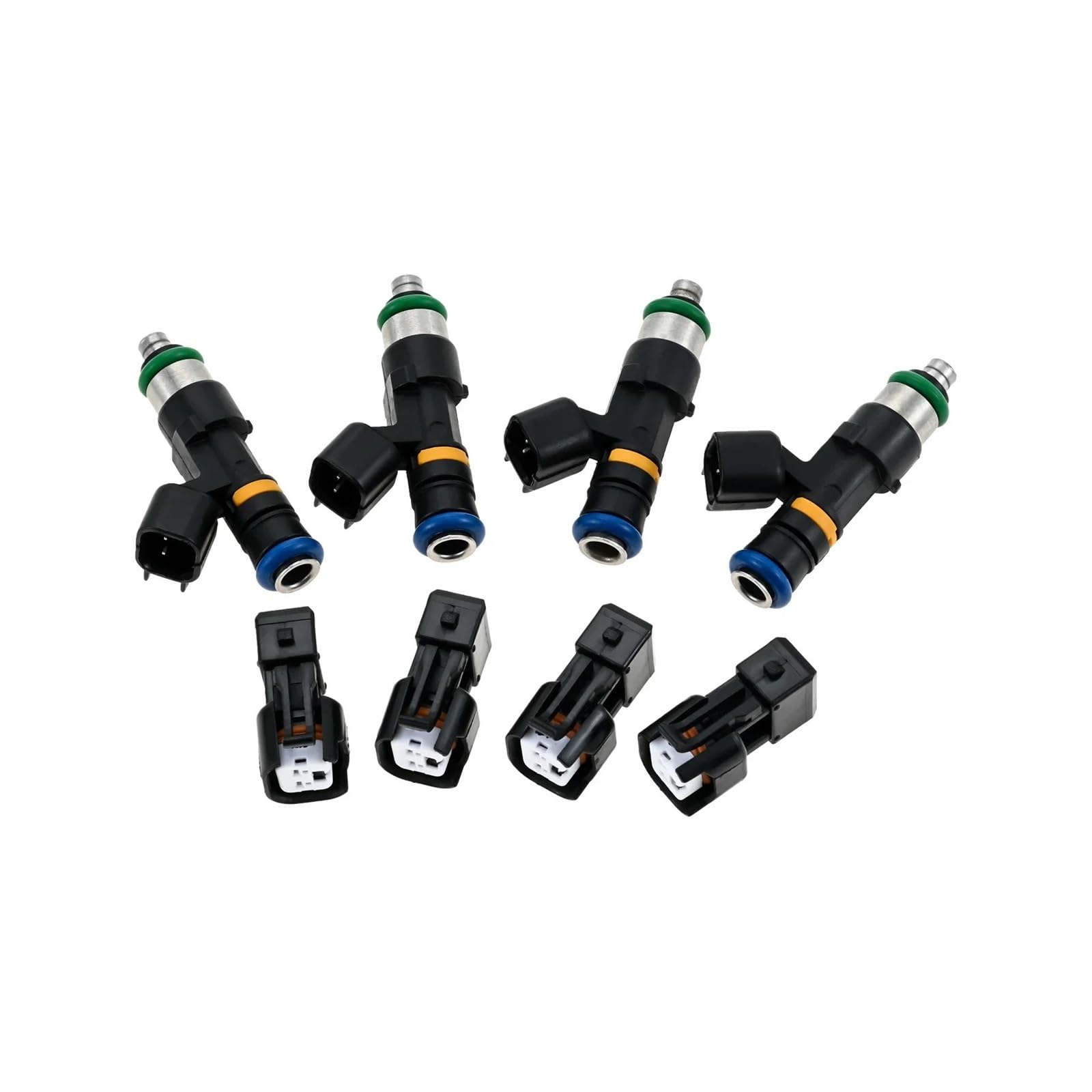 4 Sätze 0280158117 52lb 550cc Kraftstoffeinspritzdüsenstecker-Adapter-Kit 2000-05 Kompatibel for Audi A4 TT Kompatibel for Golf Jetta Passat mit 1,8 T 20 V Turbomotor 4 Sätze 0280158117 52lb 550cc Kraftstoffeinspritzdüsenstecker-Adapter-Kit 2000-05 Kompatibel for Audi A4 TT Kompatibel for Golf Jetta Passat mit 1,8 T 20 V Turbomotor von OVWIOQJC