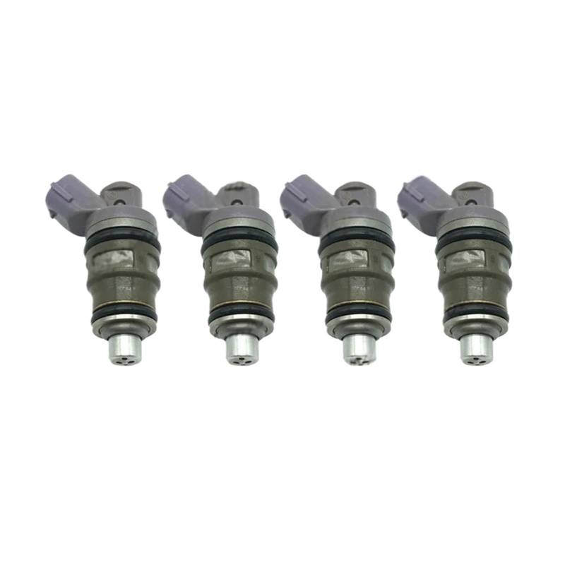 4 Stück Kraftstoffeinspritzdüse kompatibel for Toyota Previa 1991–1997 2.4L L4 Estima OEM: 23209–79045 23250–76010 2320979045 2325076010 von OVWIOQJC