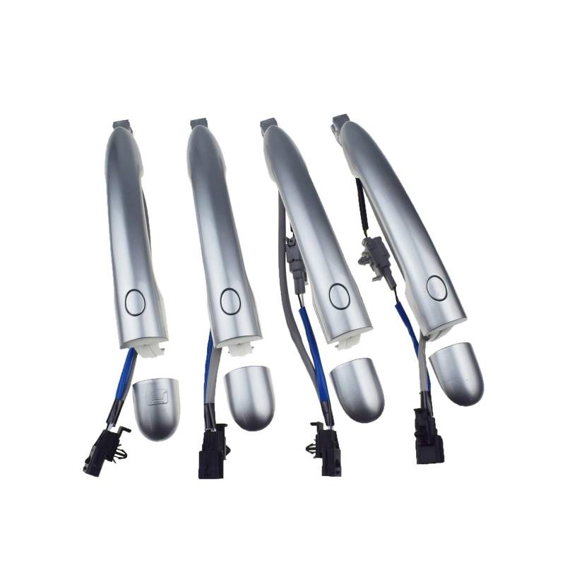 4 Stück Silber Außentürgriff vorne hinten links rechts kompatibel kompatibel for Renault Koleos I 2.0 2009 2010 2011 2012 2013 2014 2015 2016 2017 2018 von OVWIOQJC