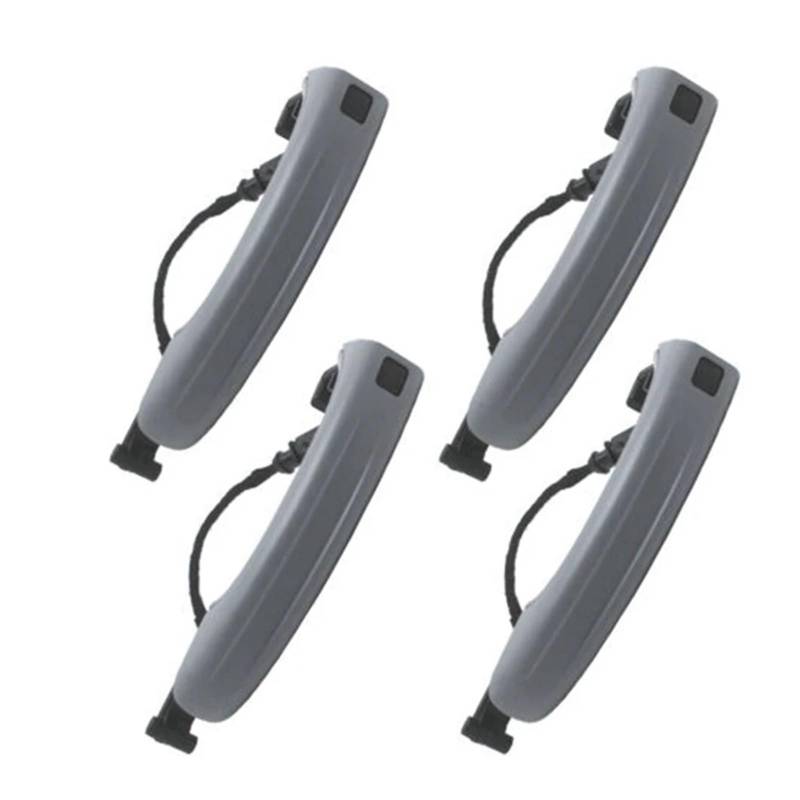 4 Stücke Auto Außentürgriff Türgriff Kompatibel for Q7 2007-2015 4L0837205A 4L0837205B 4L0837207A Alten Stil von OVWIOQJC