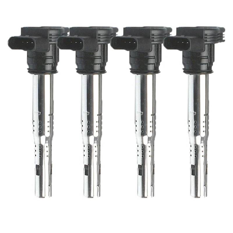 4 Zündspule 06F905115A Kompatibel for VW Käfer Golf Jetta Passat AUDI A4 TT A3 A4 ALLROAD A5 A6 Q3 Kompatibel for SKODA SEAT von OVWIOQJC