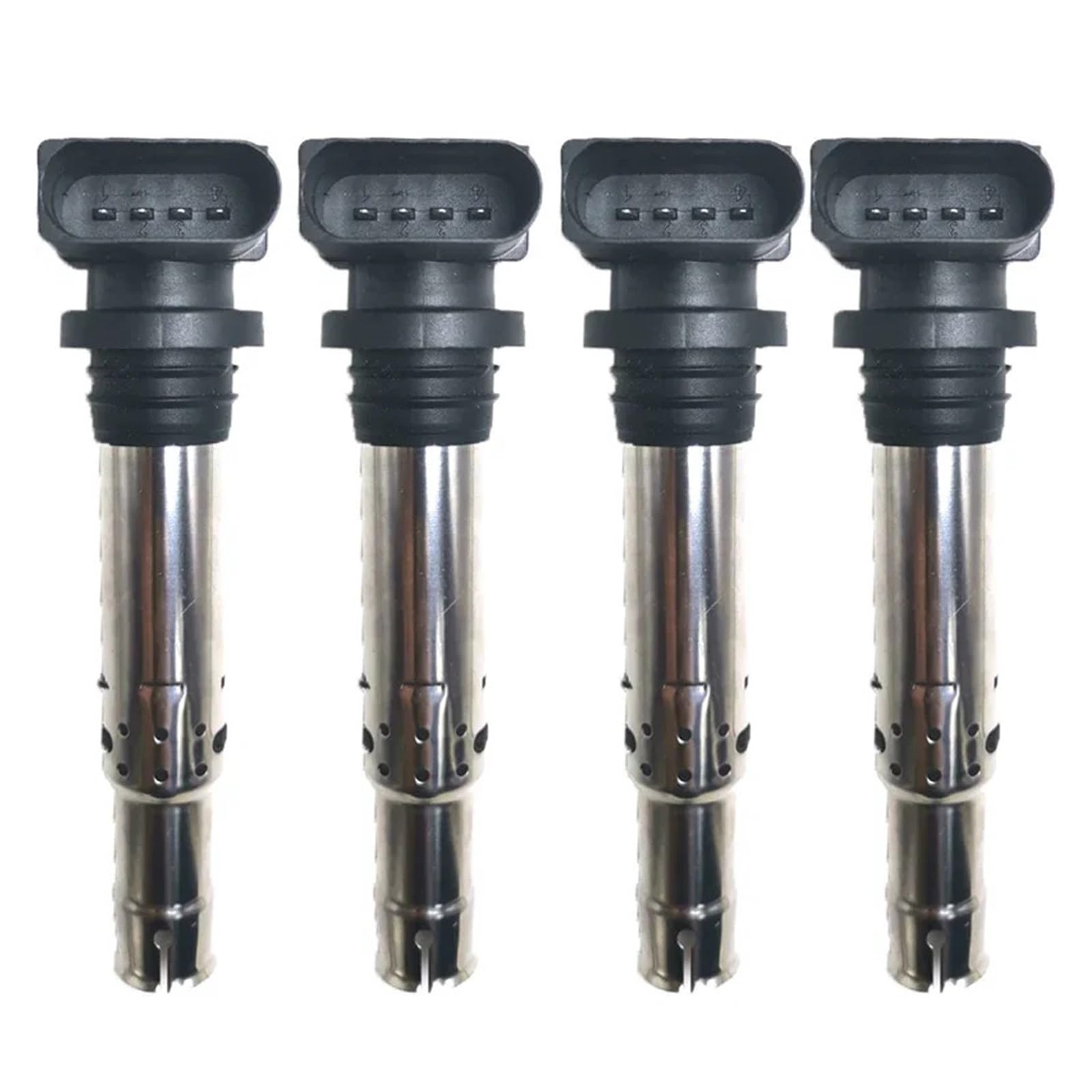 4 Zündspulen, kompatibel mit VW Beetle Bora, kompatibel mit Caddy CC Golr, kompatibel mit Jetta, kompatibel mit Passat Polo, kompatibel mit Audi A1 A3 1,2 l, 1,3 l, 1,4 l, 2003–2016, OEM 036905715F 4 Zündspulen, kompatibel mit VW Beetle Bora, kompatibel mit Caddy CC Golr, kompatibel mit Jetta, kompatibel mit Passat Polo, kompatibel mit Audi A1 A3 1,2 l, 1,3 l, 1,4 l, 2003–2016, OEM 036905715F von OVWIOQJC