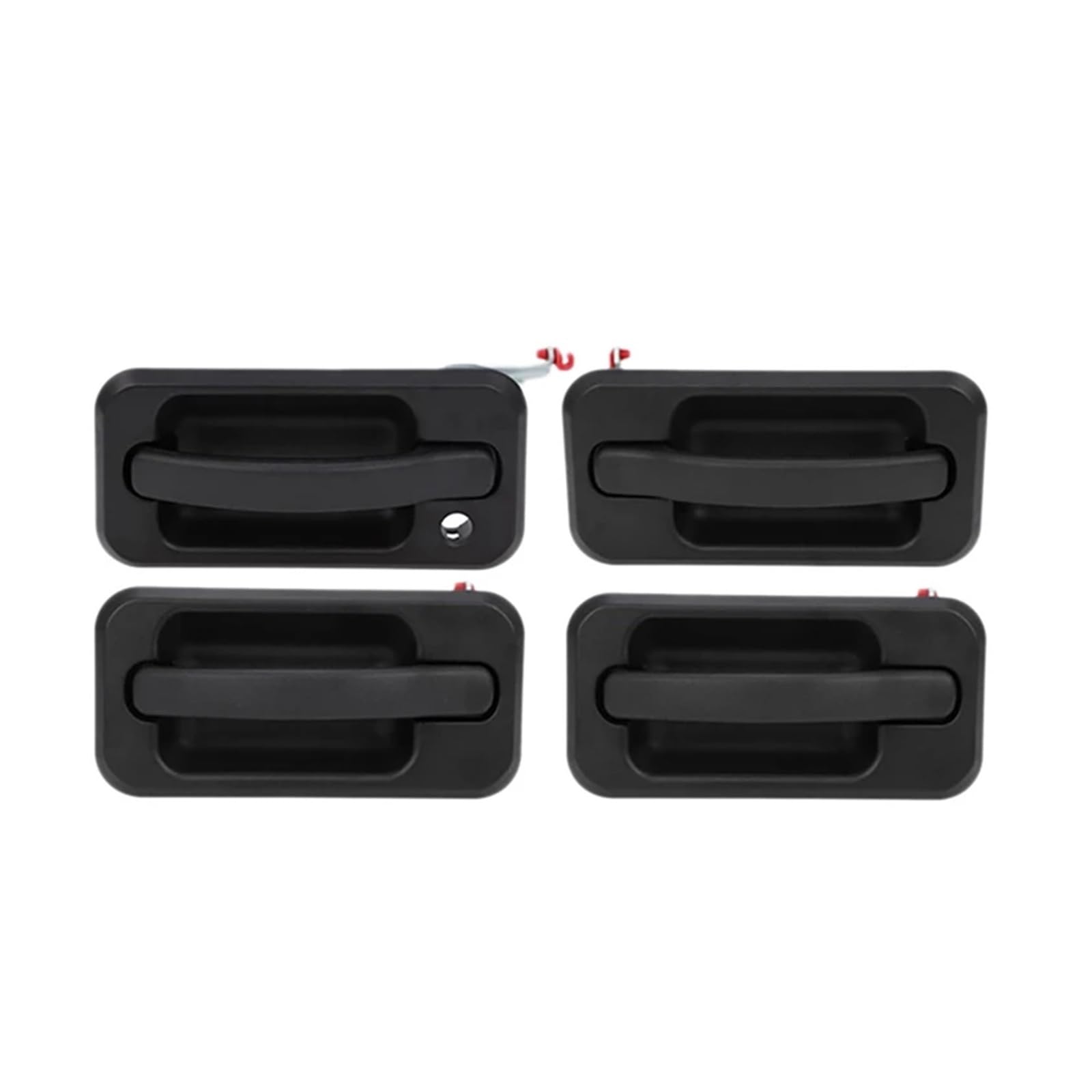 4-teiliges Außentürgriff-Set for Autoteile, kompatibel mit Hummer H2 2003–2009, schwarz strukturiert, 131609870457, 15104792, 10360326 4-teiliges Außentürgriff-Set for Autoteile, kompatibel mit Hummer H2 2003–2009, schwarz strukturiert, 131609870457, 15104792, 10360326 von OVWIOQJC
