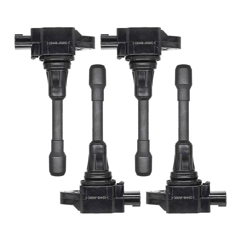 4P Zündspule 22448-JA00C Kompatibel for Nissan X-TRAIL T30 T31 T32 QASHQAI J10 MICRA MK4 Kompatibel for SENTRA TIIDA Kompatibel for ROGUE ALTIMA NOTE CUBE JUKE NV200 von OVWIOQJC