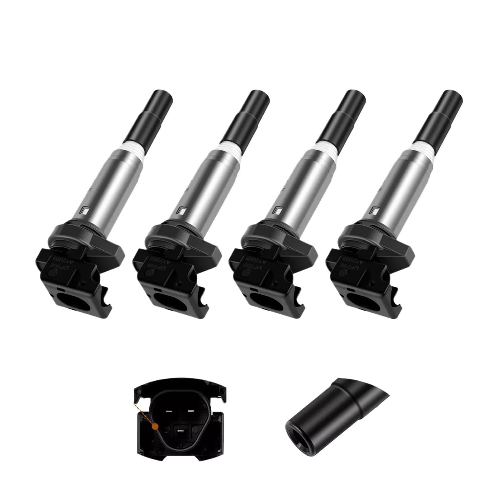 4PCS Zündspule 07-16 Kompatibel for MINI Cooper S R56 R57 R58 R59 R60 R61 JCW 1,6 L L4 4PCS Zündspule 07-16 Kompatibel for MINI Cooper S R56 R57 R58 R59 R60 R61 JCW 1,6 L L4 von OVWIOQJC