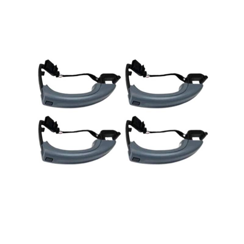 4Pcs Auto Smart Sensor Außentür Griff Kompatibel for Audi Q7 2007-2015 4L0837205A 4L0837205B 4L0837207A Alten Stil von OVWIOQJC