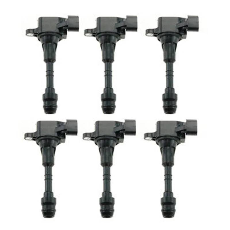 6 Zündspule JNS354 Kompatibel for Nissan Pathfinder Frontier Kompatibel for Altima Maxima Murano Xterra Quest Kompatibel for Infiniti I35 QX4 3.5L 4.0L V6 2002-2008 von OVWIOQJC