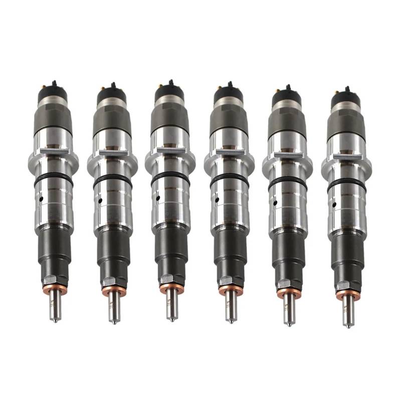 6x Common Rail Injektoren 0445120059 0445120231 6754-11-3011 Kompatibel for Komatsu PC200-8 PC220-8 PC240-8 Bagger Kompatibel for Cummins Hyundai Iveco von OVWIOQJC