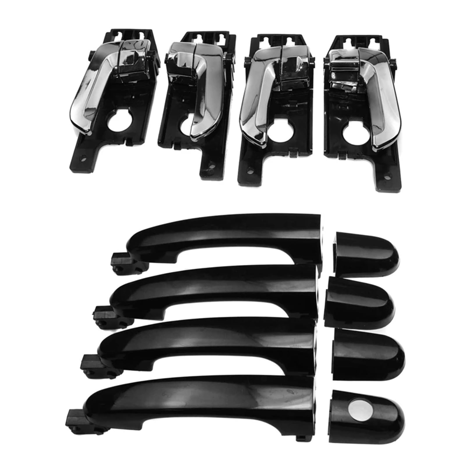 8Pcs Auto Innentürgriff + Außentürgriff 826101F010 836611F000 Kompatibel for Hyundai Kia Sportage 2005-2010 8Pcs Auto Innentürgriff + Außentürgriff 826101F010 836611F000 Kompatibel for Hyundai Kia Sportage 2005-2010 von OVWIOQJC