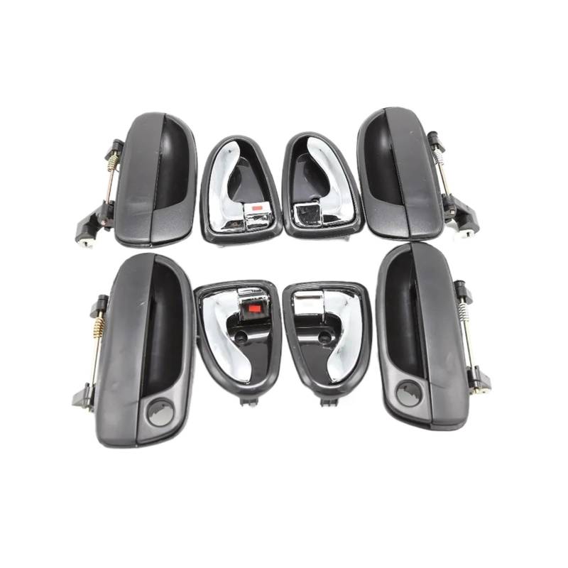 Außen-/Innentürgriff-Set 8265025000 8261022001, kompatibel for Hyundai Accent 2000 2001 2002 2003 2004 2005 2006 von OVWIOQJC