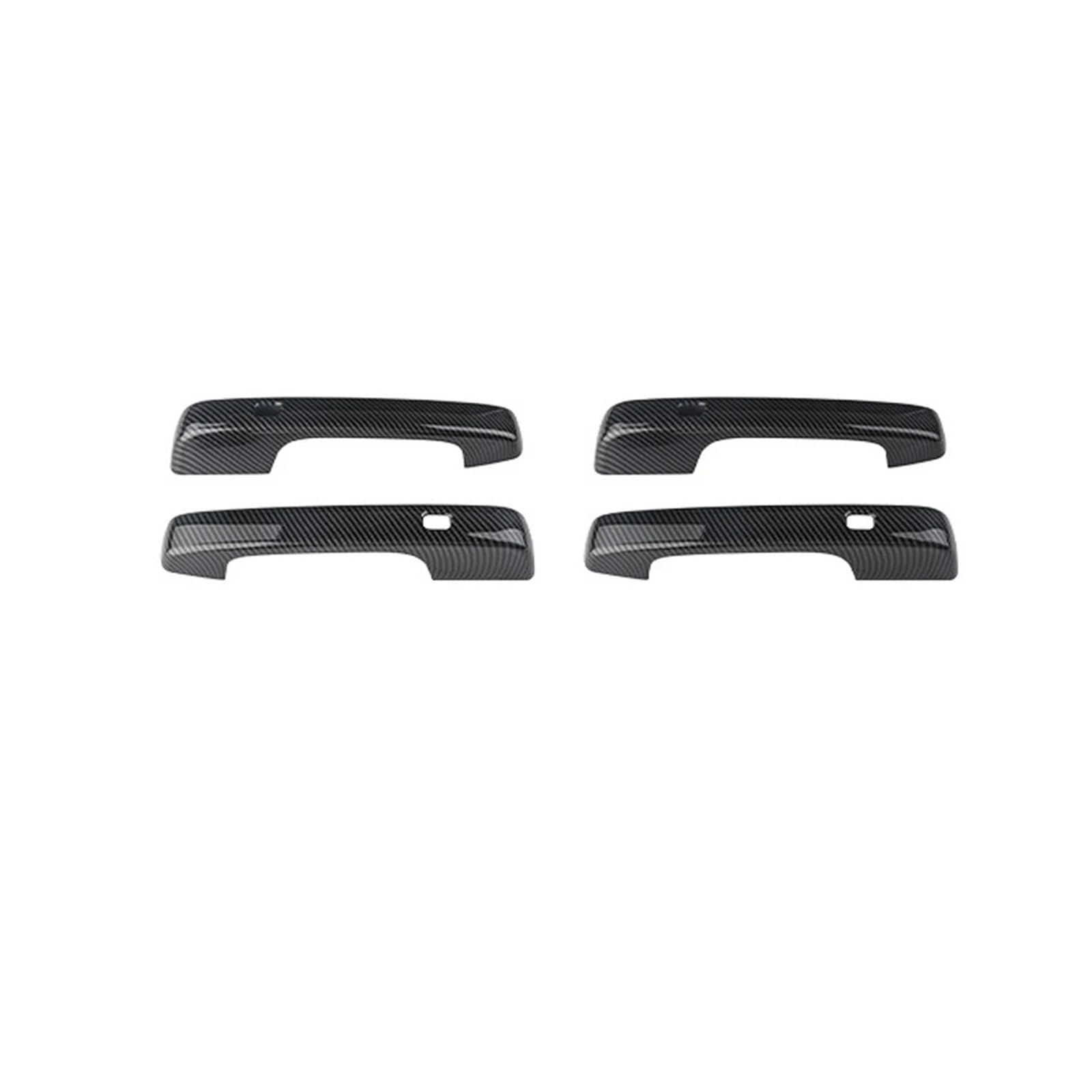 Außen Carbon Faser Stil Auto Tür Schüssel Griff Abdeckung Kompatibel for Hyundai Staria 2021 2022 2023 Zubehör Zierleisten(Door Handle) von OVWIOQJC